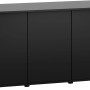 Schwarzer Juwel Aquariumunterschrank SBX Rio 450 für Aquarien, mit drei Türen.