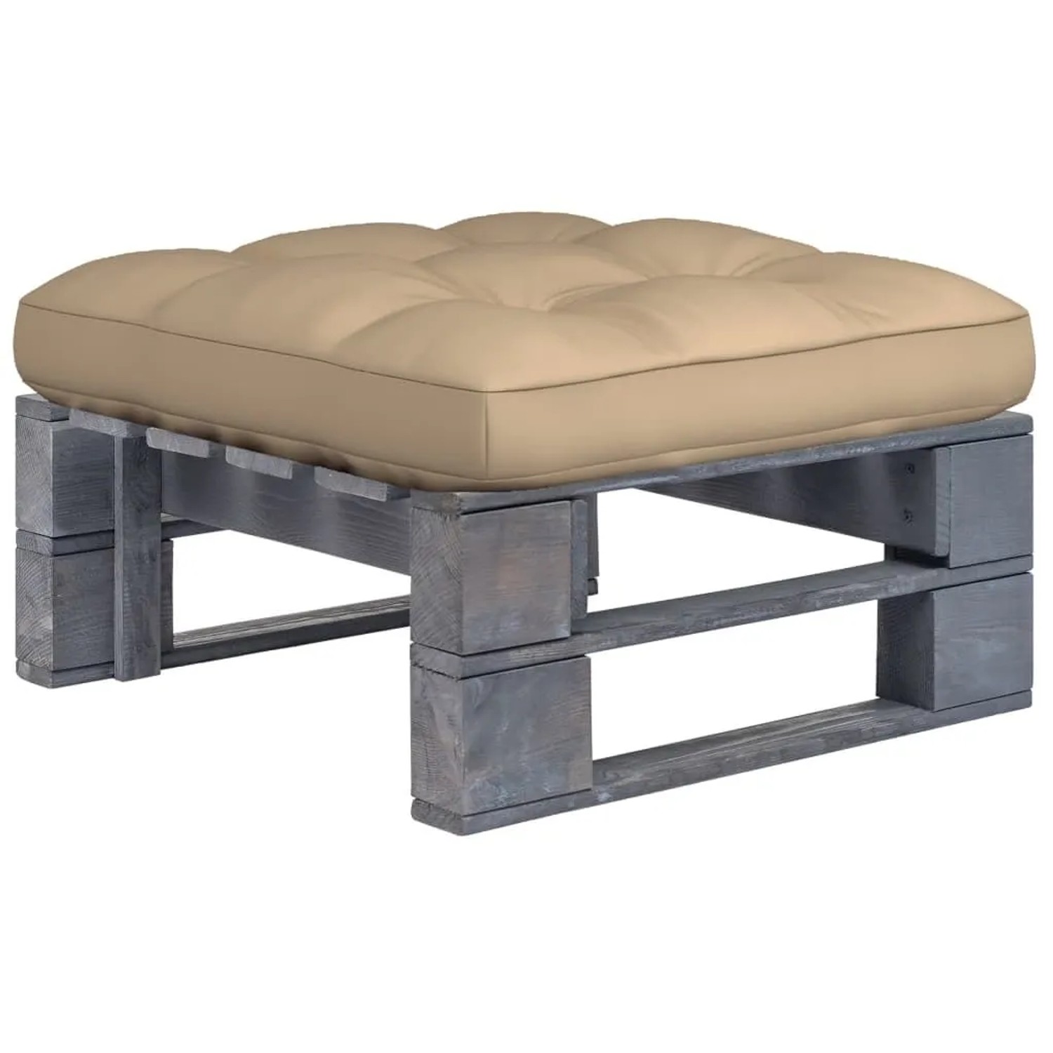 vidaXL Outdoor-Ottomane Paletten Imprägniertes Kiefernholz 3066412