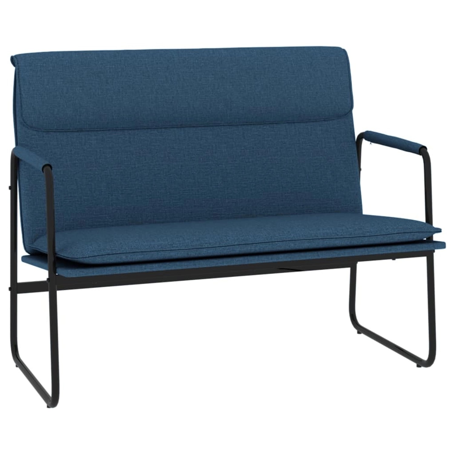 vidaXL Sitzbank Blau 100x64x80 cm Stoff 351358 günstig online kaufen
