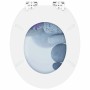 vidaXL Soft-Close Toilettensitz 2 Stk Grau 44 x 38 cm MDF-Platte 3414541_9