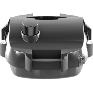 Tetra Filterkopf EX 400 Plus für Aquarium Außenfilter, Ersatzteil in Grau.