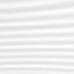 Halbtransparenter, weißer Flächenvorhang Manhattan. Fenstervorhang aus Polyester mit feiner Streifenstruktur.