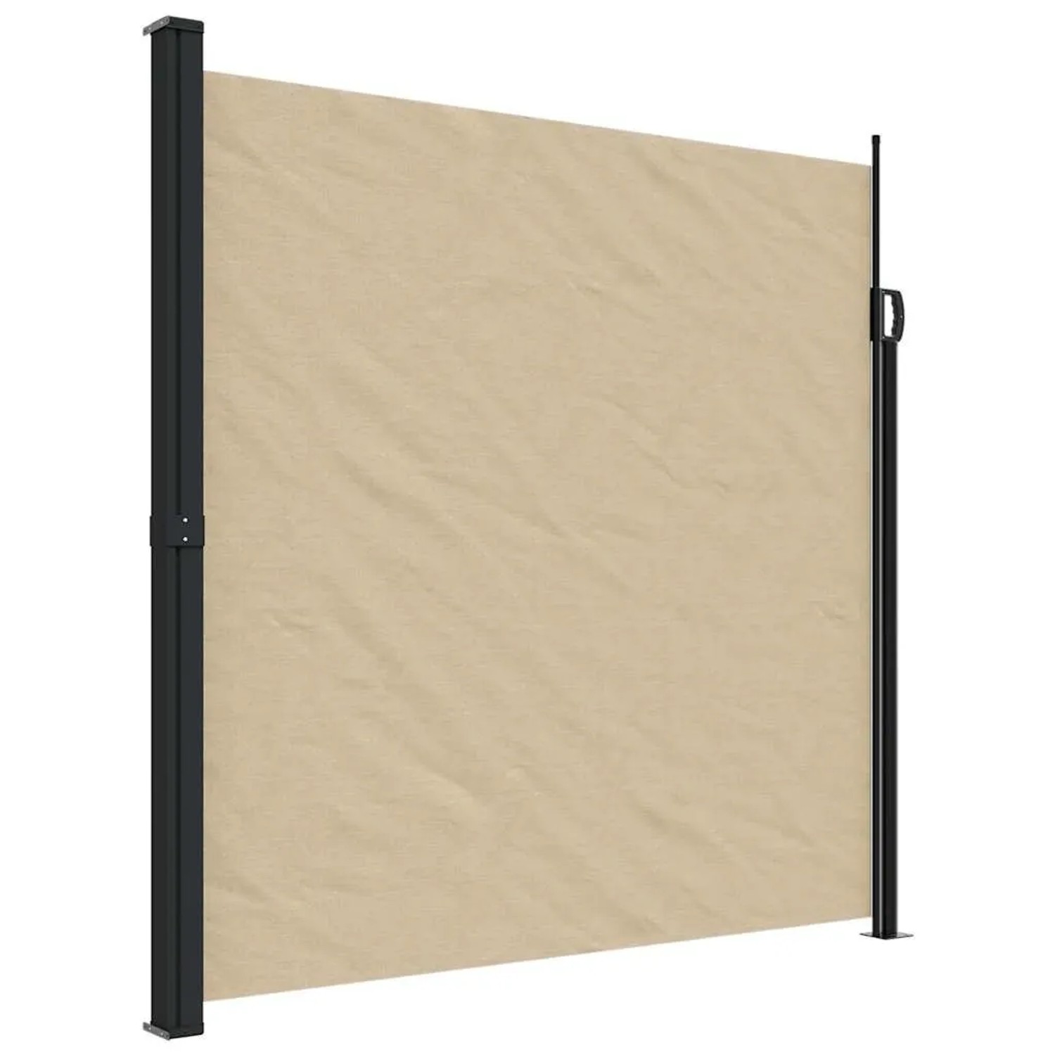 vidaXL Seitenmarkise Ausziehbar Beige 200x300 cm 4004360