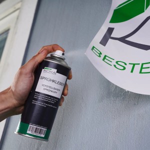 KOKA 3x Sprühkleber mit Verstellbarem Sprühkopf