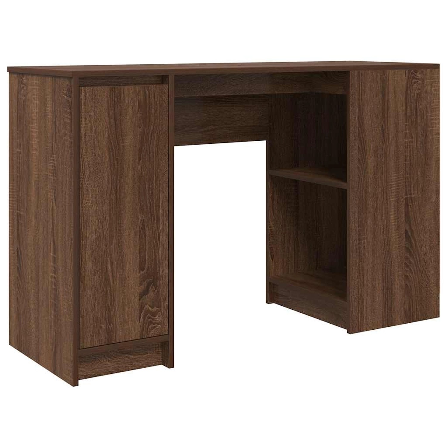 vidaXL Schreibtisch Braun Eichen-Optik 120x42x76 cm Holzwerkstoff 861820 günstig online kaufen