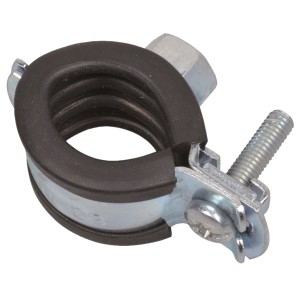 Kirchhoff Rohrschelle 15-19 mm mit M8 Gewindemuffe für 16,7 mm Rohre.