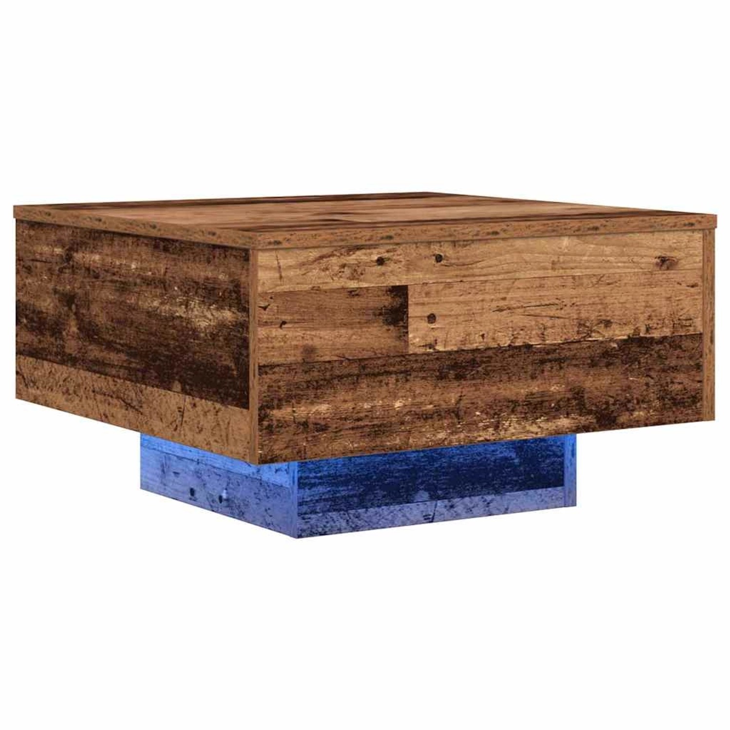 vidaXL Couchtisch Altholz 55 x 55 x 31 cm Holzwerkstoff 862994 günstig online kaufen