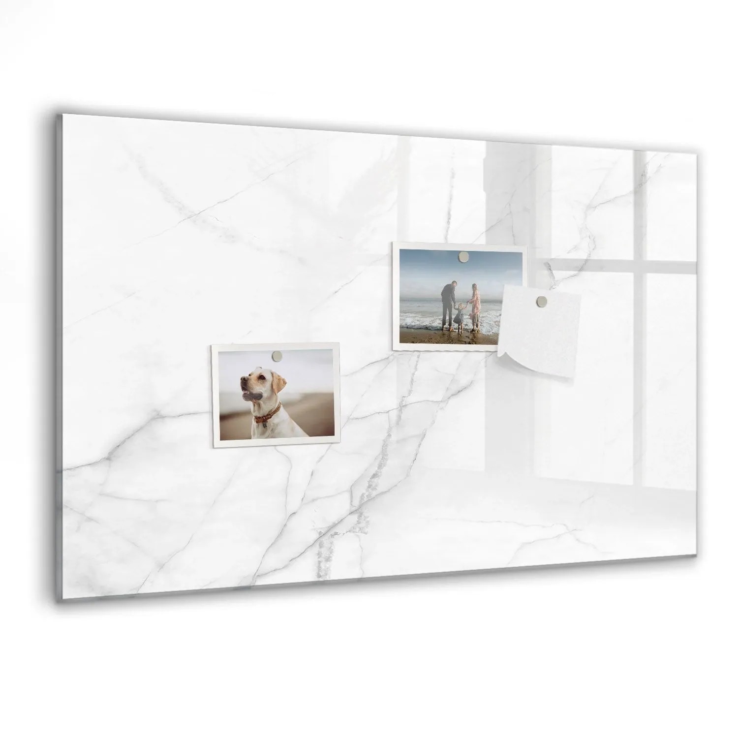 Tulup Magnettafel Glas Dekorativer Marmor Magnettafel Zum Schreiben 60x40 c günstig online kaufen