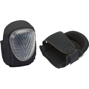 Knieschoner mit Gelpolster, PVC, verstellbare Riemen, 2er-Set für optimalen Knieschutz.