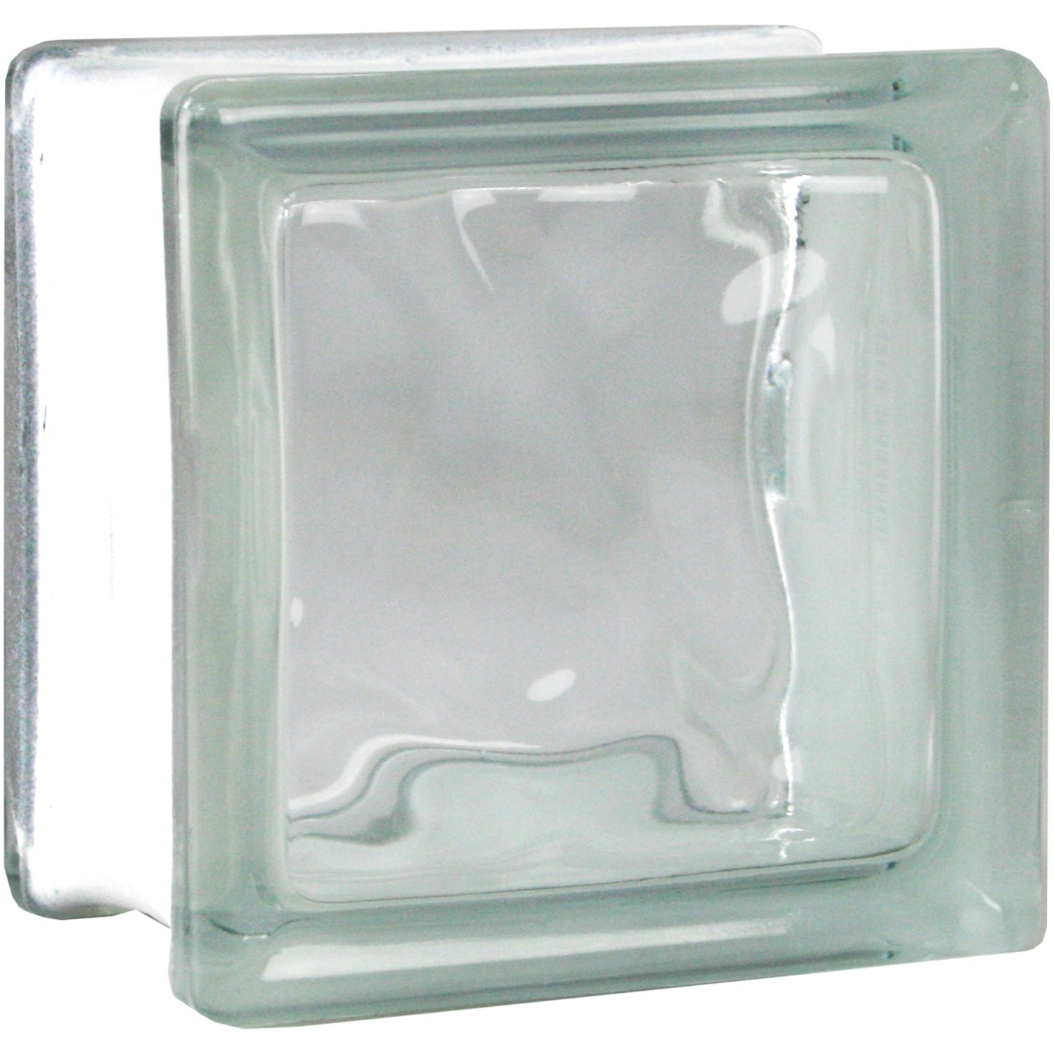 BM Glasstein Wolke Klar 11,5 cm x 11,5 cm x 8 cm