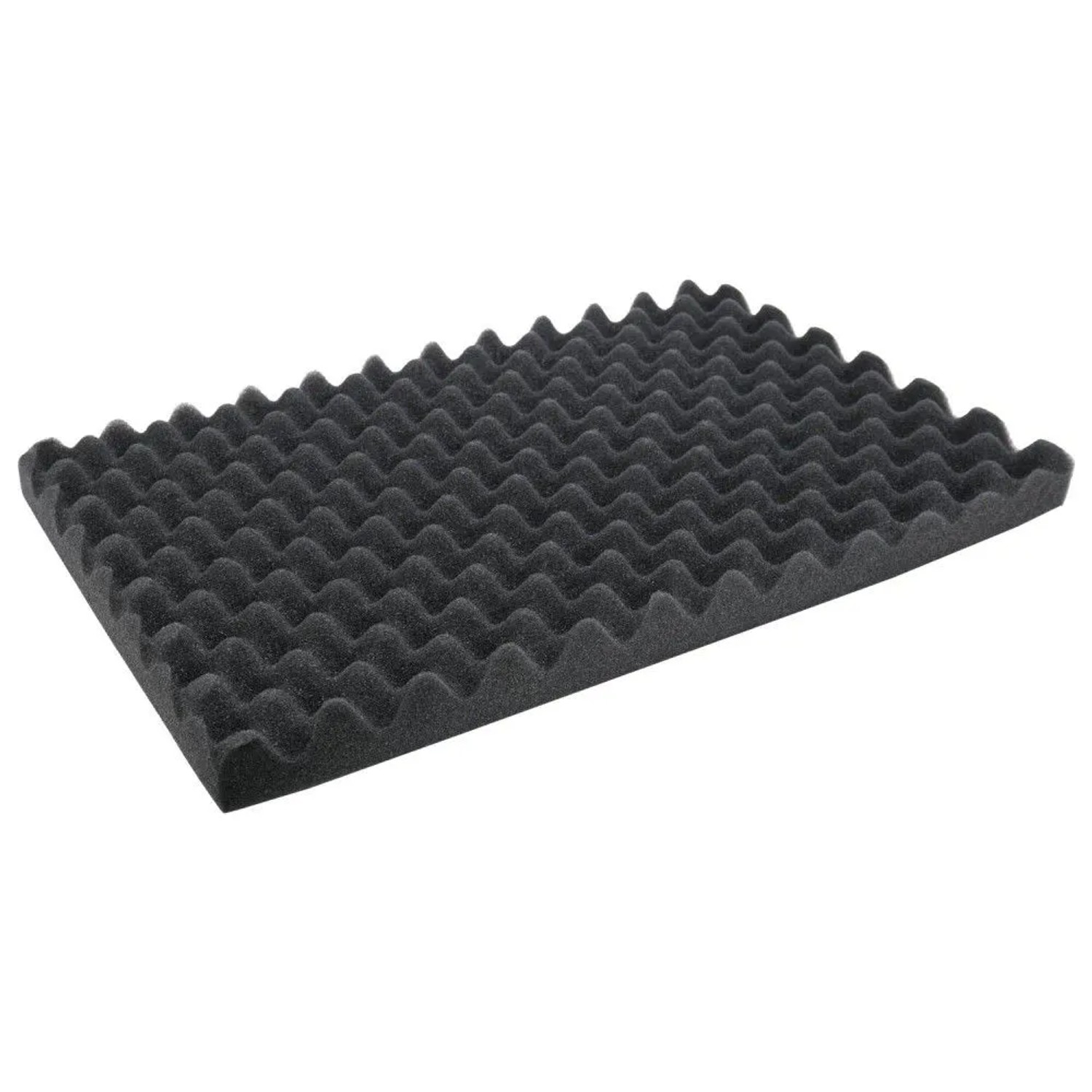 HMF 14565 Noppenschaumstoff Akustikschaumstoff 345 x 550 mm Double-Size Koffereinlage Höhe 45 mm