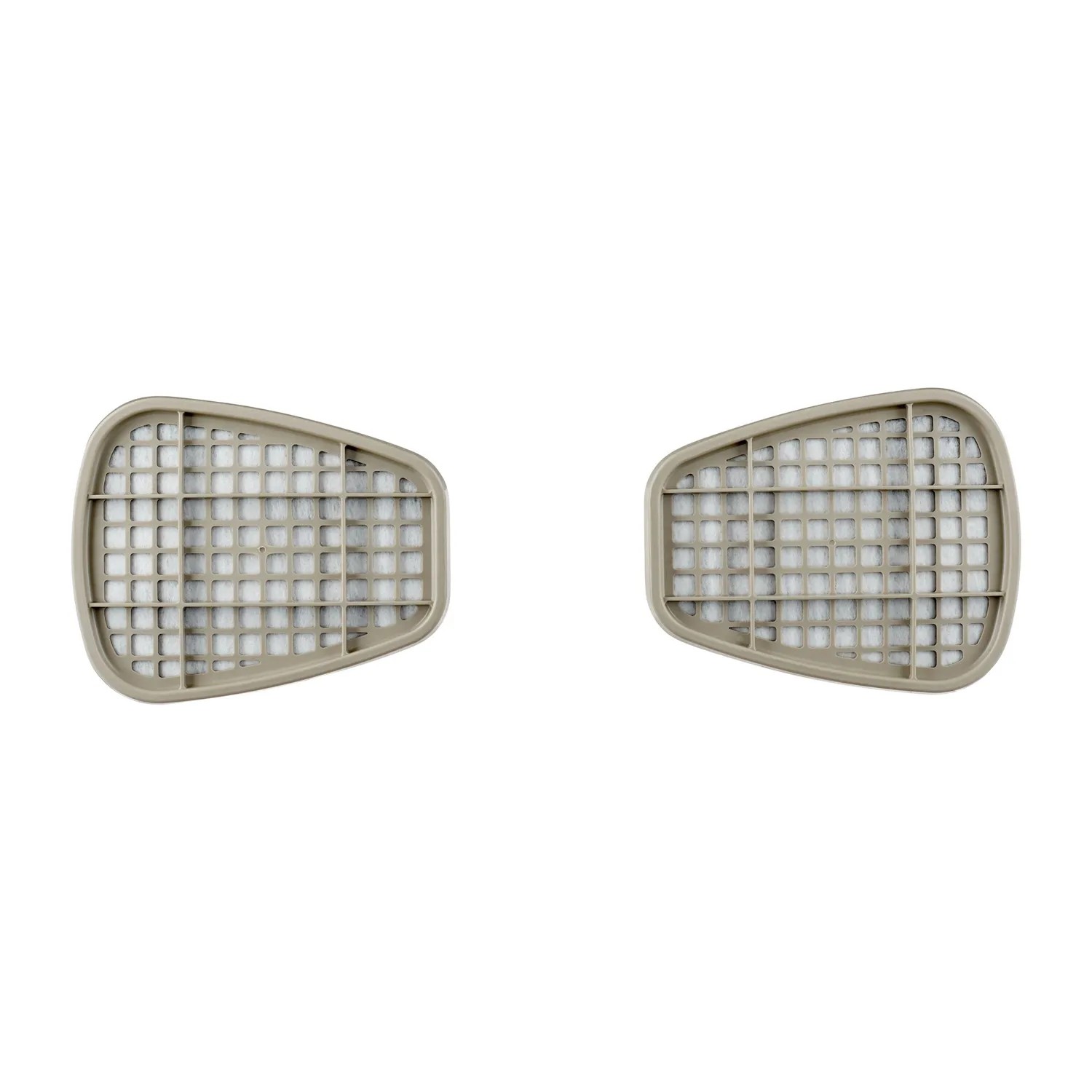 3M Filter 6059 ABEK1, 1 Paar Atemschutzfilter in Weiß/Beige für Masken der Serien 6000/6500/7000.