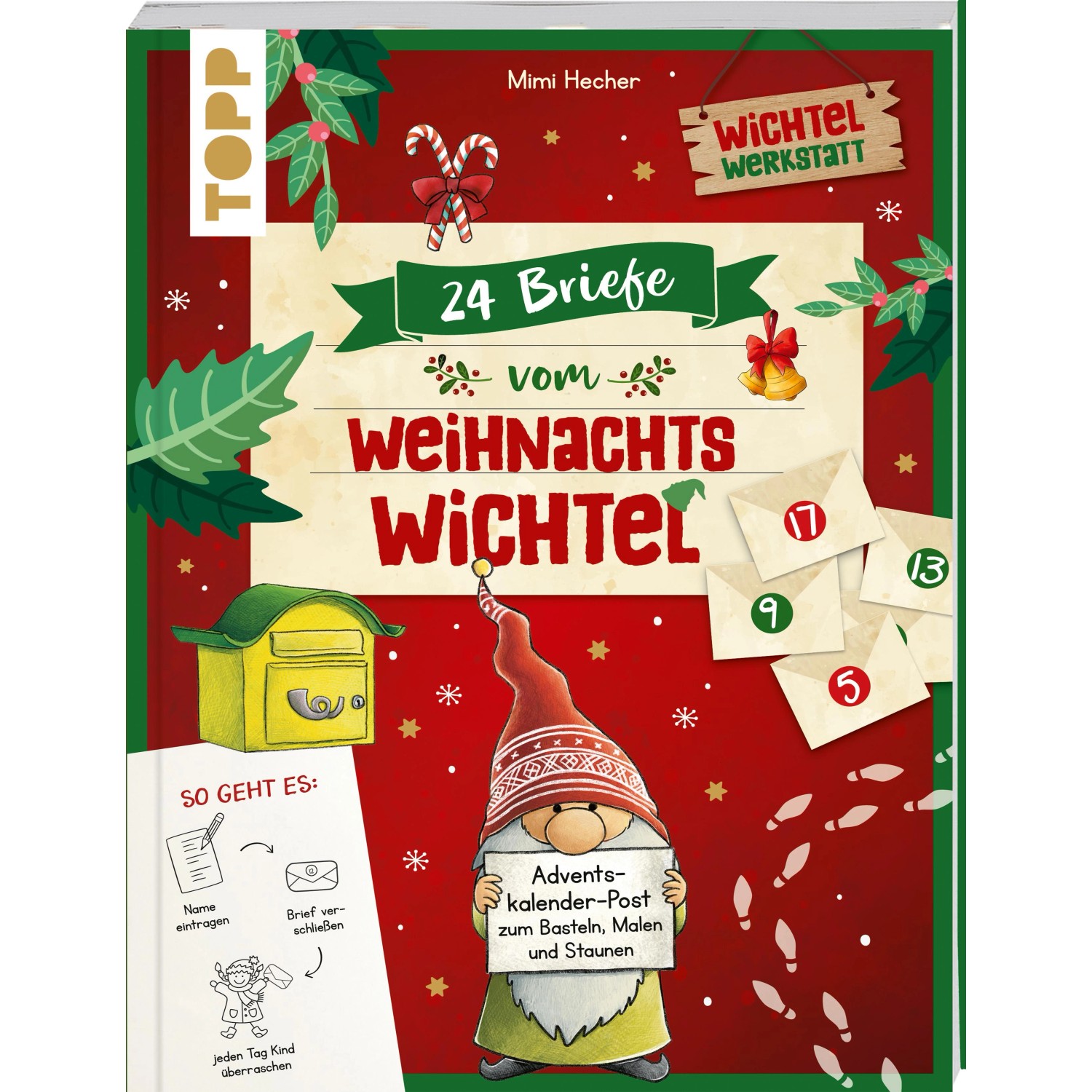Image of 24 Briefe vom Weihnachtswichtel Adventskalenderbuch