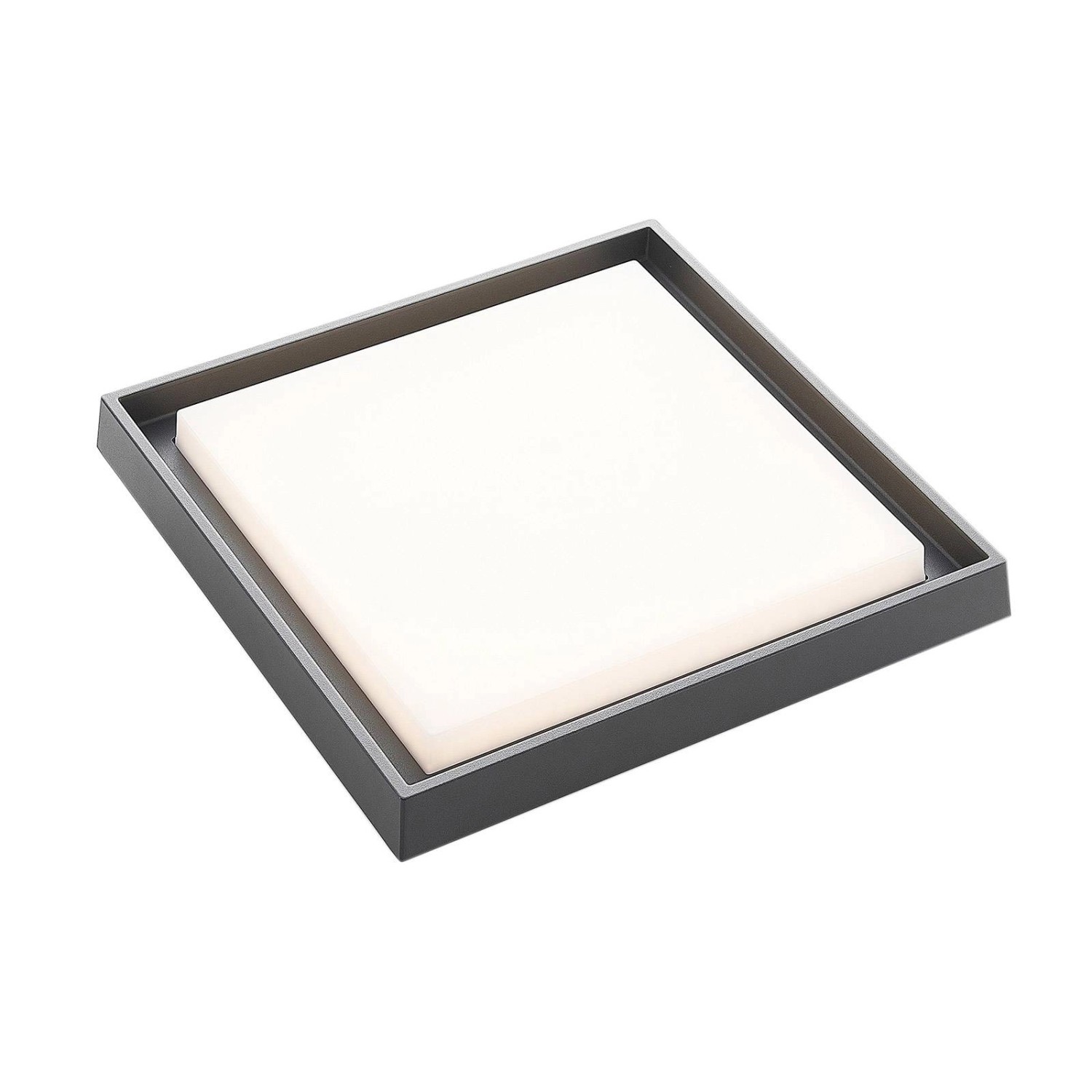 Thumbnail - Lucande LED Deckenleuchten Birta 9969130 Spritzwassergeschützt Modern in Alu aus Aluminium