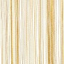 vidaXL Fadenvorhänge 2 Stk Golden 100x250 cm 4102035_8