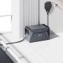 Anker Solix RS40B Balkonkraftwerk mit Speicher und 2 Solarpanels auf Balkon.