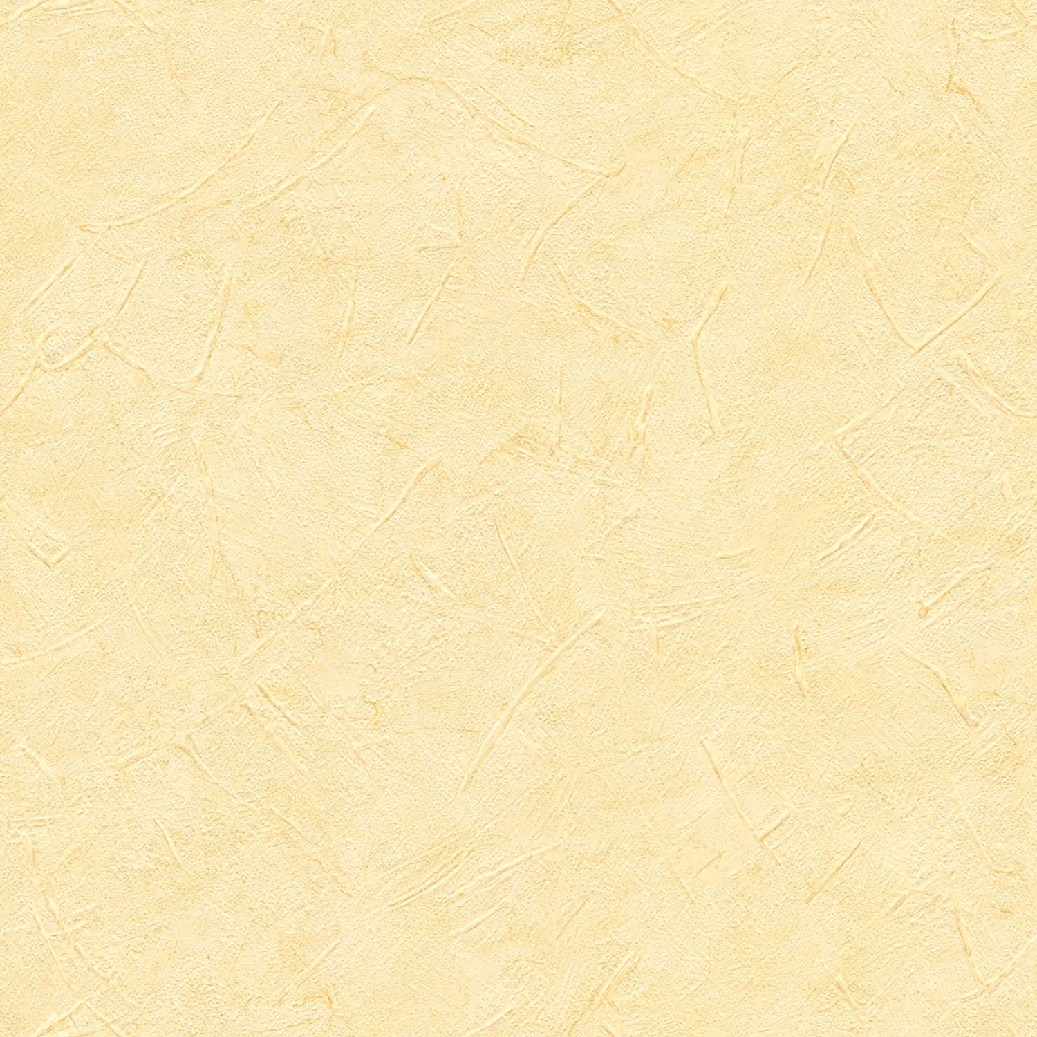 Gelbe Tadessi Papiertapete Uni M1 No 3908: Einfarbige Unitapete mit leichter Struktur.