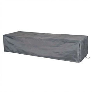Boni-Shop Schutzhülle Gartenliege 200 x 75 x 45 cm Wasserdicht Wetterfest Grau