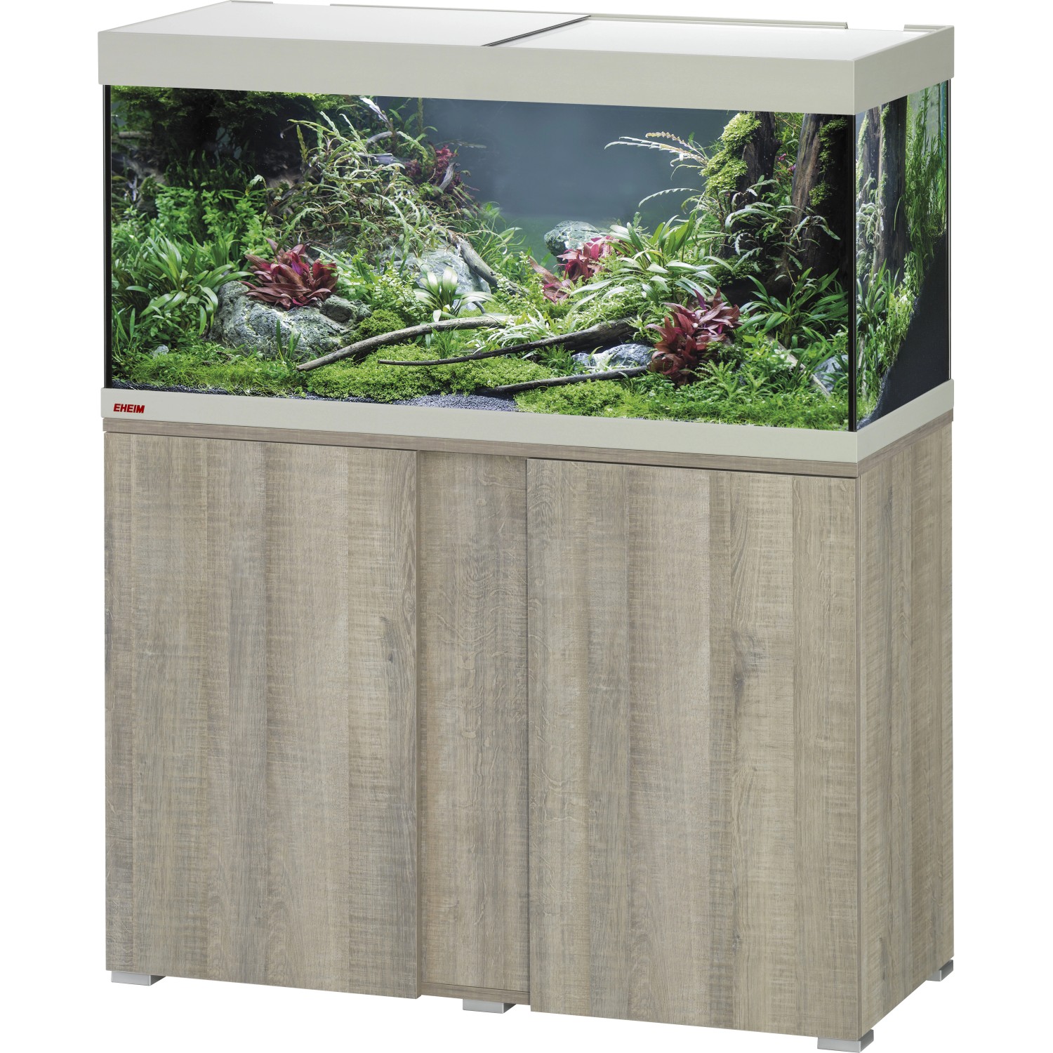 Eheim Aquarium-Kombination VivalineLED 180 Eiche-Grau 180 l