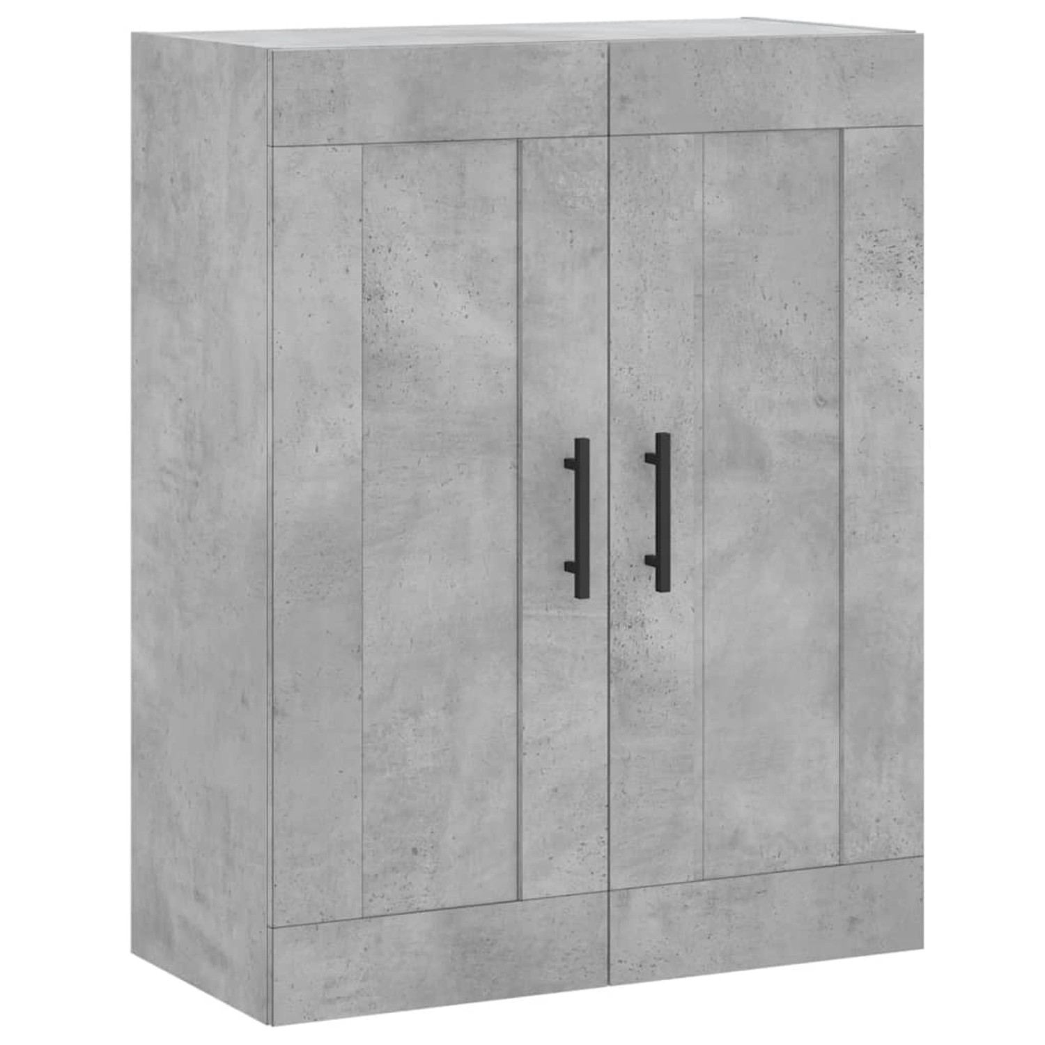 vidaXL Wandschrank Betongrau 69,5x34x90 cm Holzwerkstoff 830408 günstig online kaufen