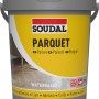 Eimer Soudal Parkettkleber 68A, 1 kg, lösemittelfreier Klebstoff für Parkett.