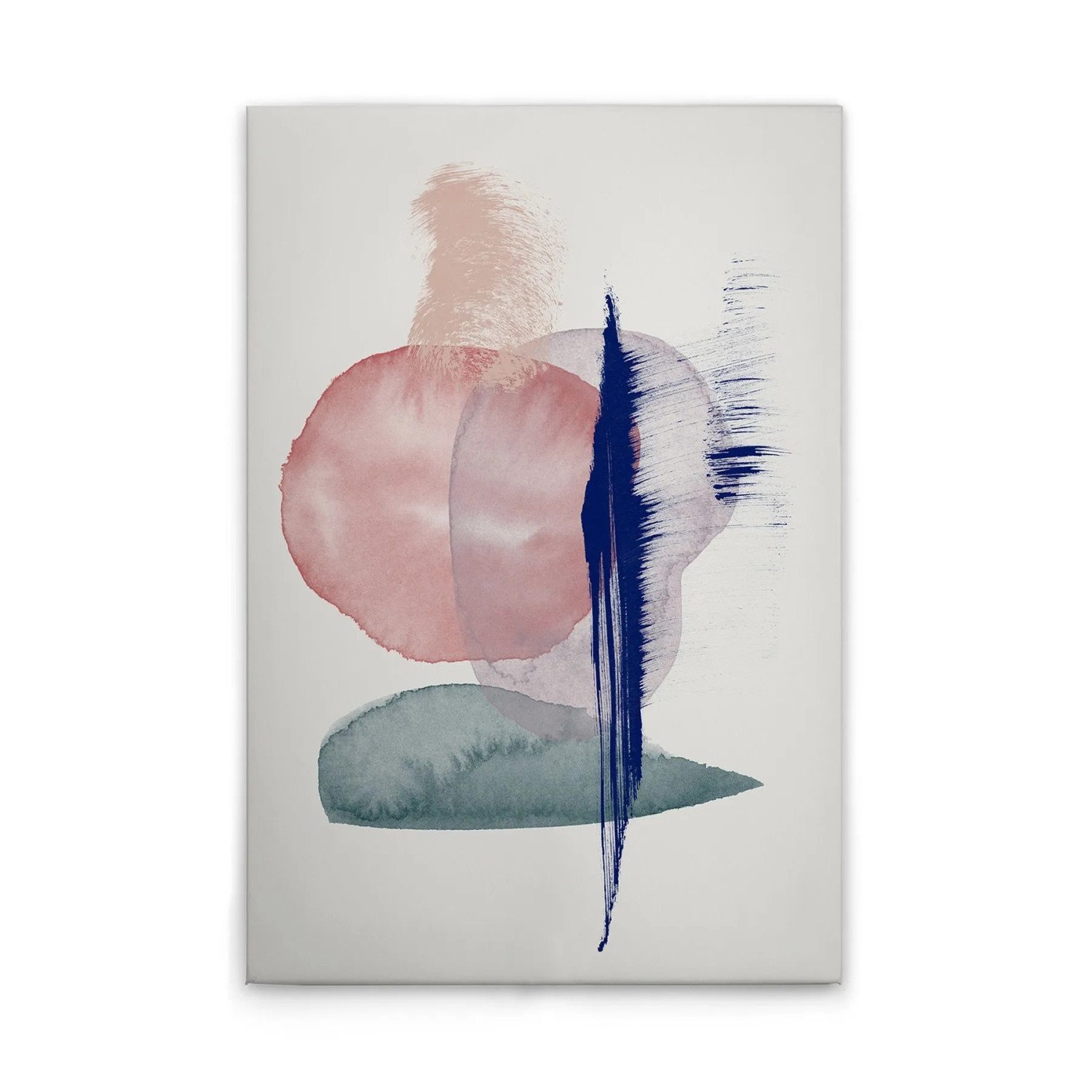 Tadessi Leinwandbild - M1-No.51182 - Abstrakte Formen - 40 x 60 cm - Querformat