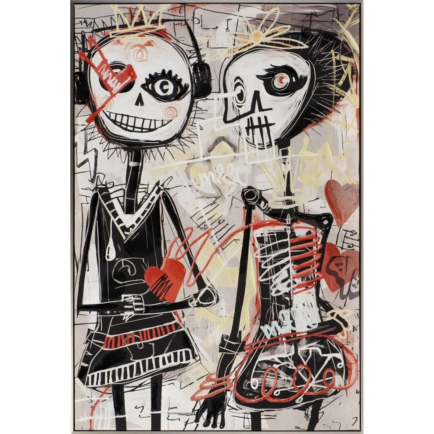 Art Universe Leinwandbild Best Friends 80 x 120 cm