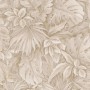 Beige Vliestapete Botanica Floral von Marburg mit floralem Muster.
