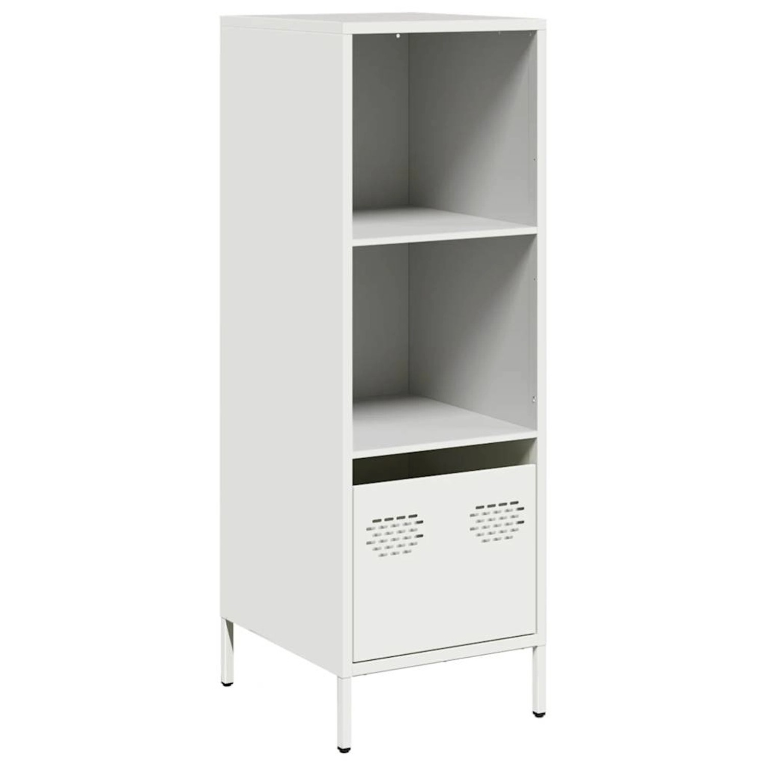 vidaXL Highboard Weiß 35x39x103,5 cm Stahl 851381 günstig online kaufen