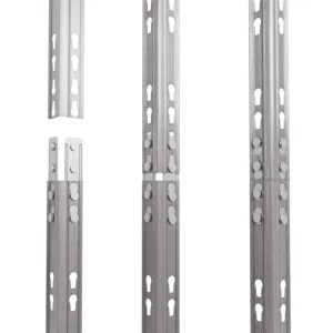 Detailaufnahme: Ar Shelving Regal Rivet Outdoor S, Steckverbindung der Regalleiter.