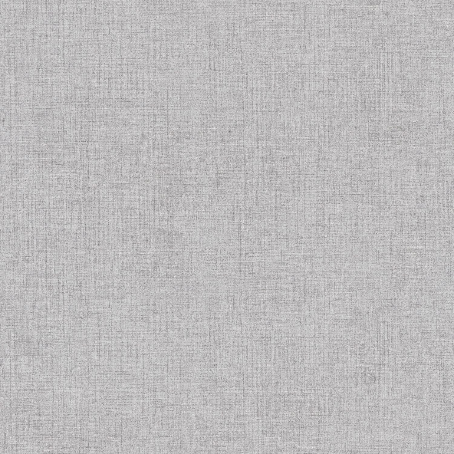 Graue, matte Uni-Tapete von PROFHOME mit leichter Struktur. Dekorative Vliestapete für Wohnräume.