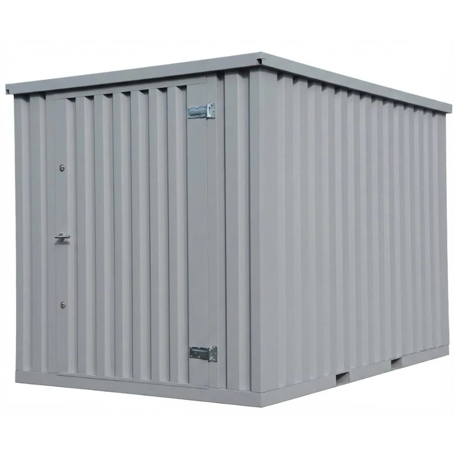 LagercontainerXXL 2m Lagercontainer mit Einflügeltür & Doppelverriegelung R günstig online kaufen