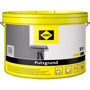 Eimer Sakret Putzgrund Weiß, 15 l, für Haftgrundierung und Putz.