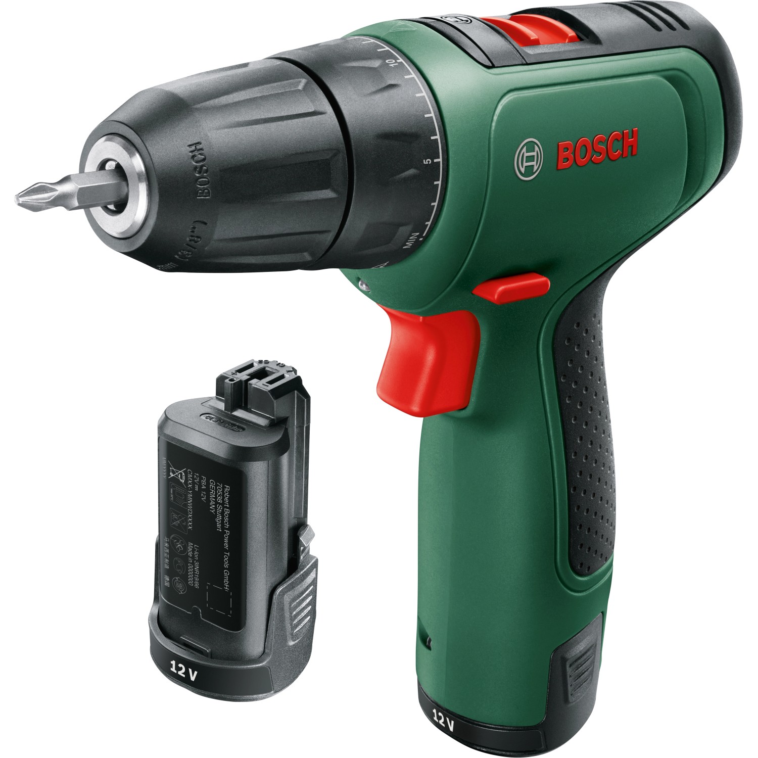 Bosch 12 V Akku-Bohrschrauber EasyDrill 1200 inkl. 1,7 Ah Akkus