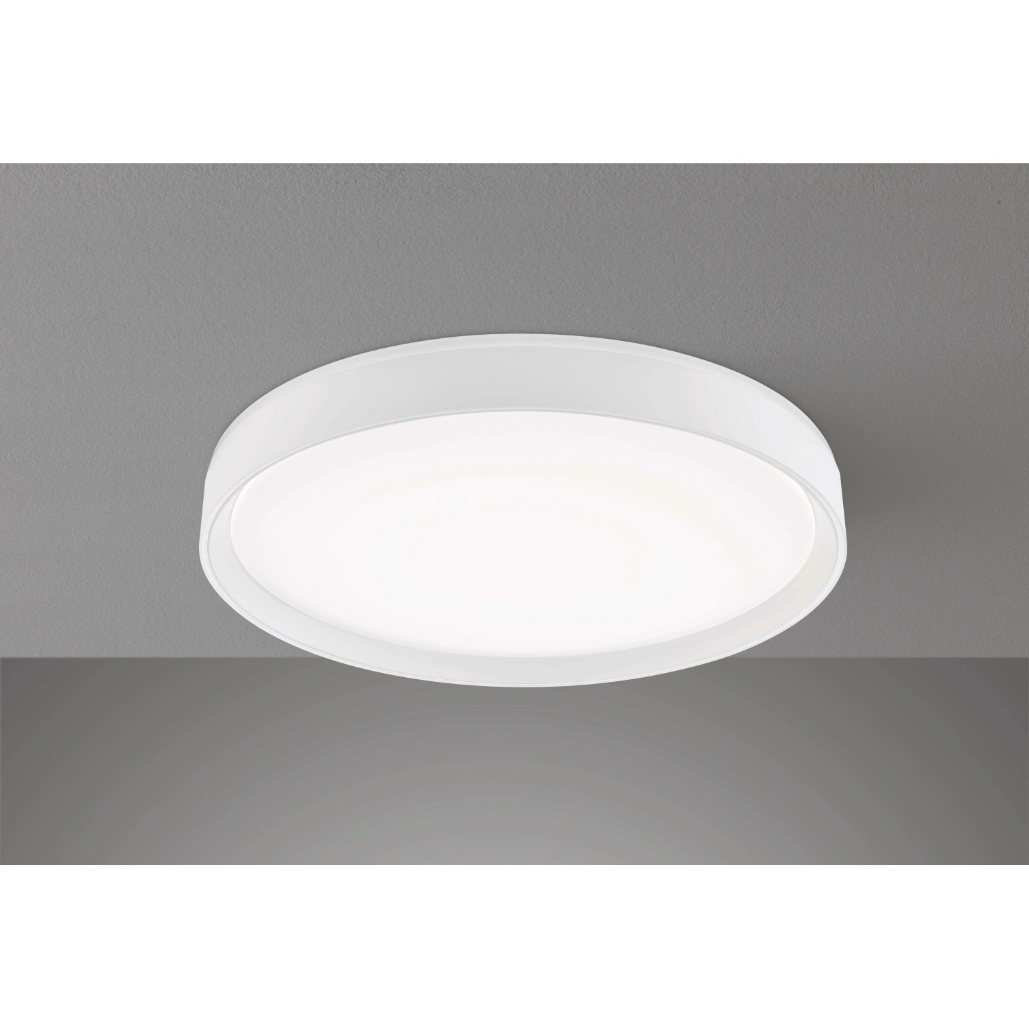 Fischer & Honsel LED Deckenleuchte Paon Ø 50 cm Acrylglas Weiß kaufen