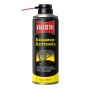 Ballistol Keramik-Kettenöl Spray 200 ml. Schwarze Dose mit gelbem Etikett, ideal für Fahrradkettenpflege.