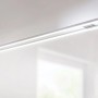 Fackelmann Oxford LED-Aufsatzleuchte, chromfarben, zur Montage auf Spiegelschränken.