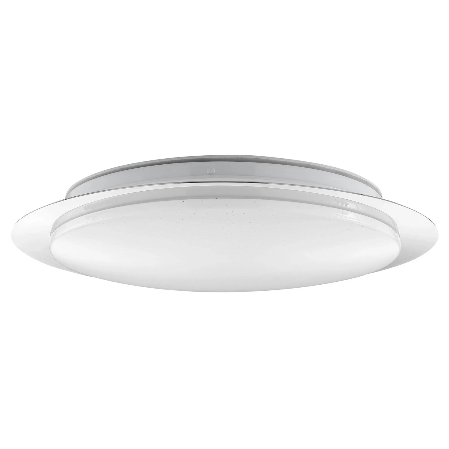 Brilliant LED Deckenleuchte Vittoria Chrom/Weiß Ø 40 cm
