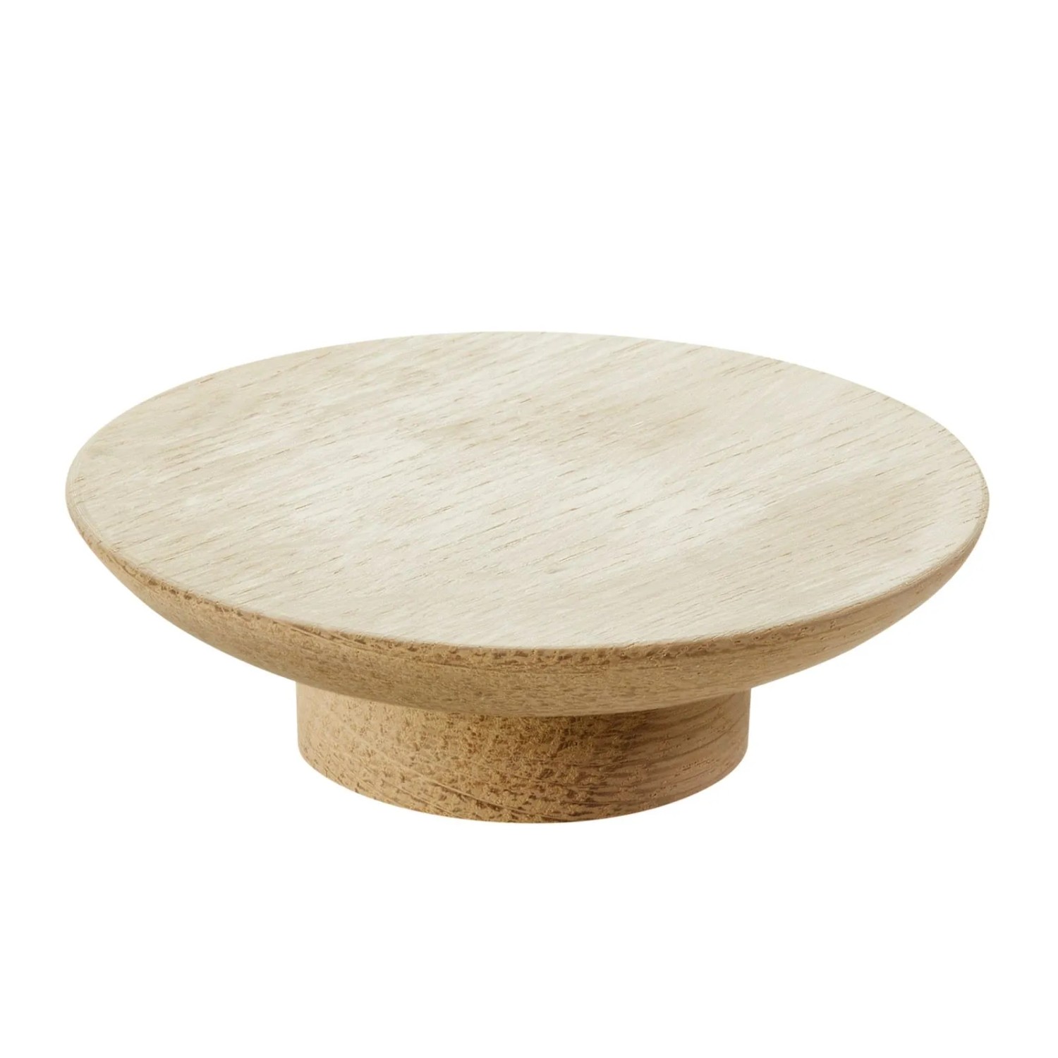 SOTECH Möbelknopf MICHEL Rund Eiche Roh BA 32 mm Ø100 mm