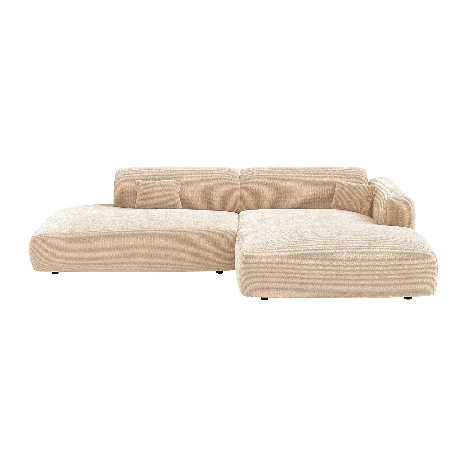 Vente-unique Sofa Ohne Schlafmöglichkeit Pogni Beige 300 cm