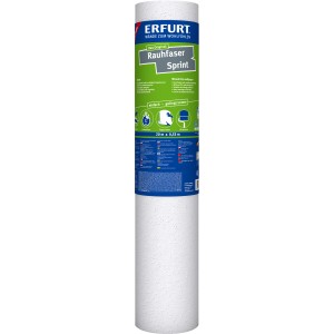 Rolle Erfurt Rauhfaser Sprint, überstreichbare Tapete mit feiner Struktur.