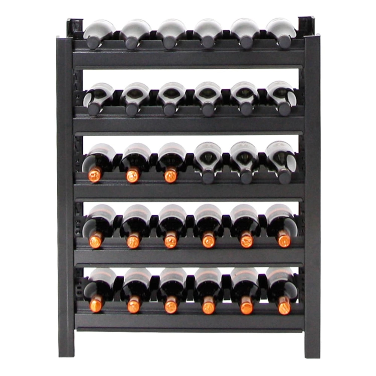 PROREGAL Weinregal Toskana HxBxT 75 x 60 x 30 cm 30 Flaschen Auf 5 Ebenen S günstig online kaufen