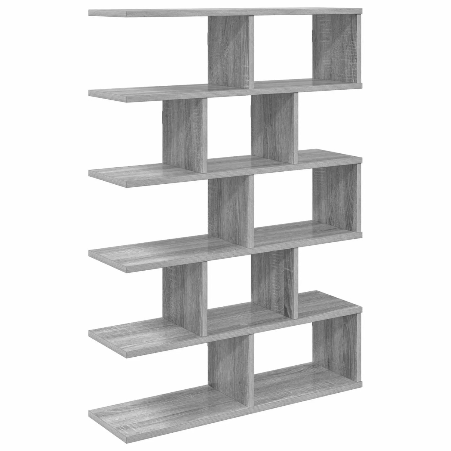 vidaXL Wandregal Sonoma-Grau 70 x 20 x 100 cm Holzwerkstoff 8012153