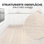 Karat CV Bodenbelag Atlantic Pure Oak, PVC Boden in Holzoptik im Küchenbereich.