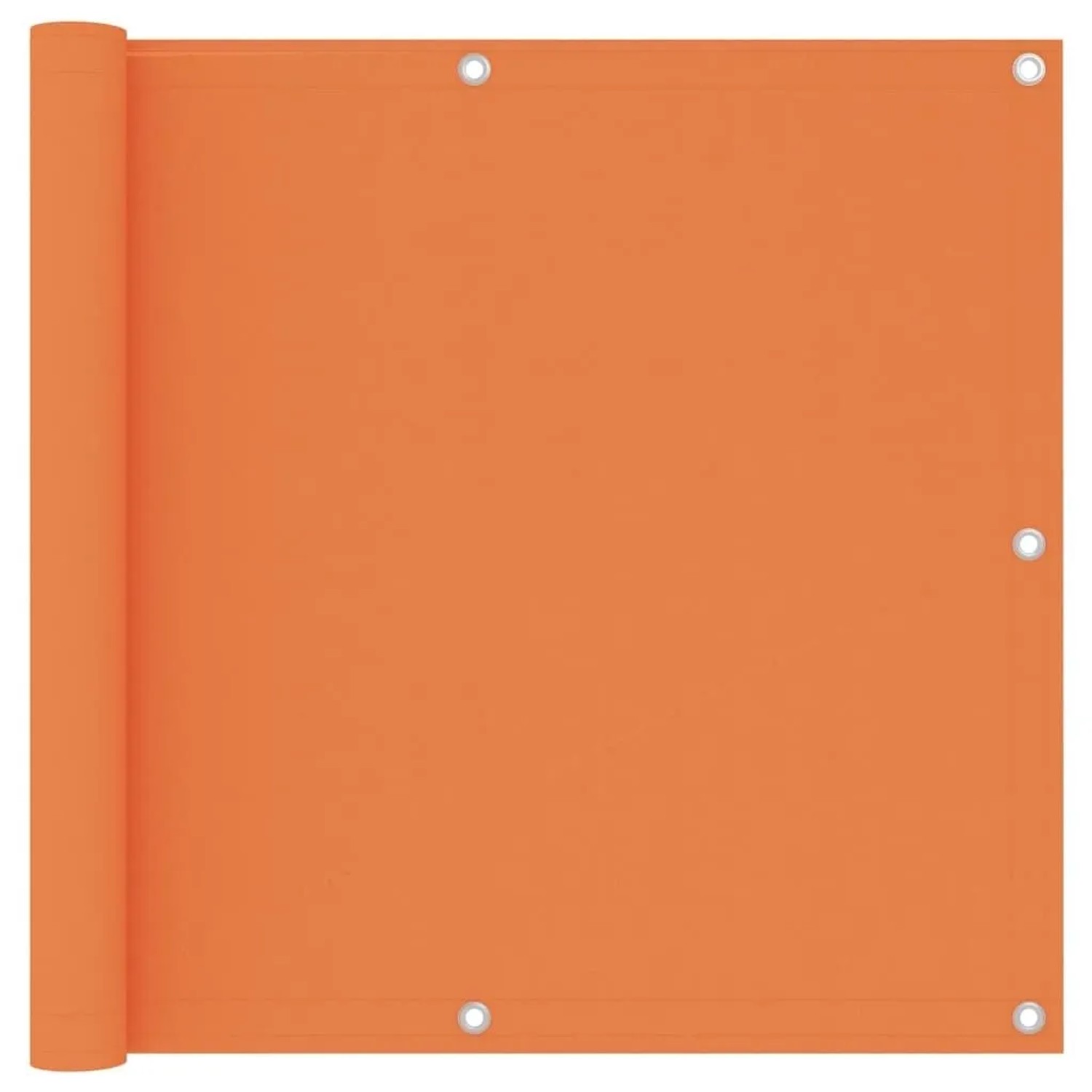 vidaXL Balkon-Sichtschutz Orange 90x600 cm Oxford-Gewebe 135051