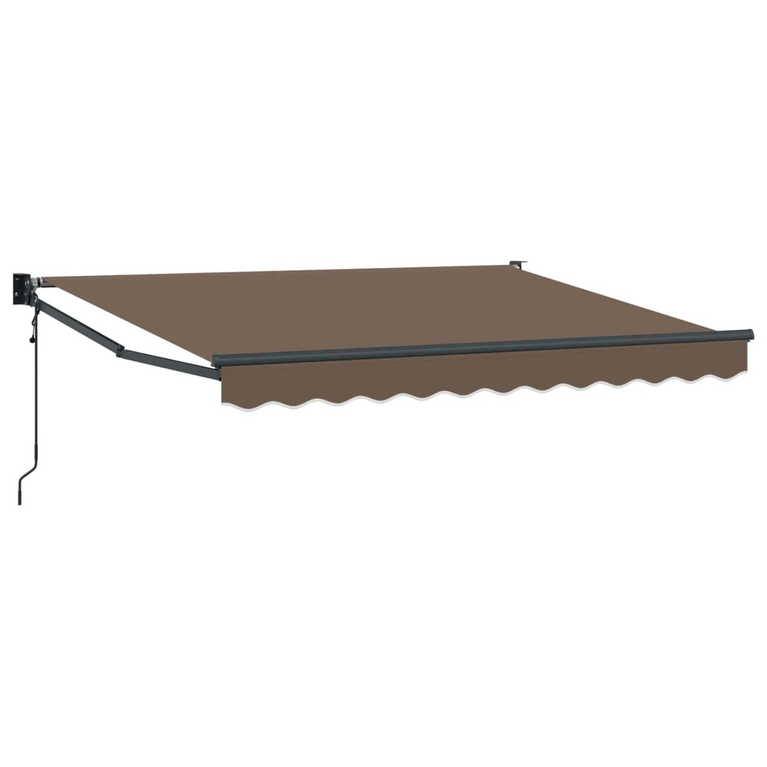 vidaXL Markise Taupe 3 x 2,5 m Polyester und Metall 3425867