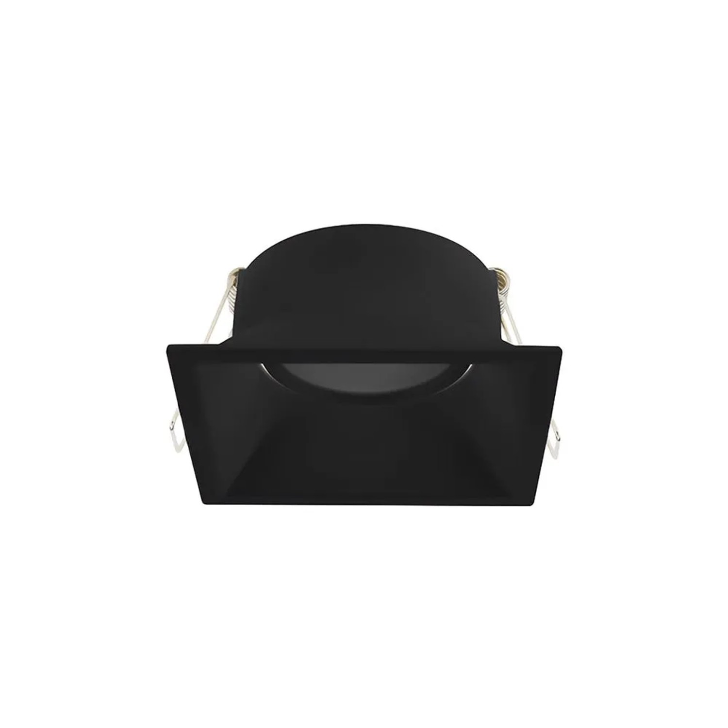 HOROZ Einbaustrahler Quadratisch 92 x 92 mm Schwarz Schwenkbar Aluminium Deckenspot MEYAN