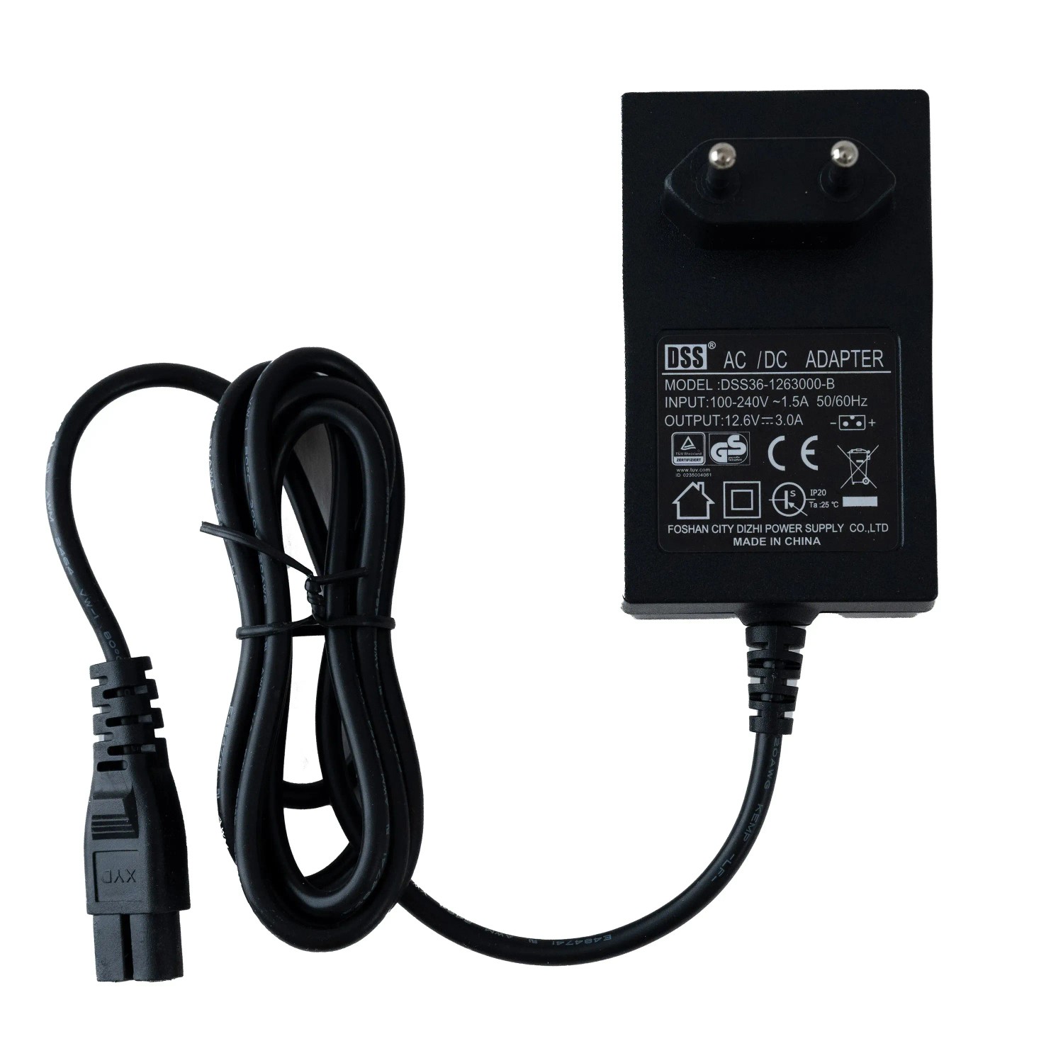 Netzteil für CF Poolroboter CF100CL, schwarz. Ladegerät für Poolreiniger.