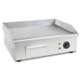 VERTES Elektro Grillplatte 3000 W Plancha Edelstahl Glatt 55 x 35 cm 50 bis 300 °C_4
