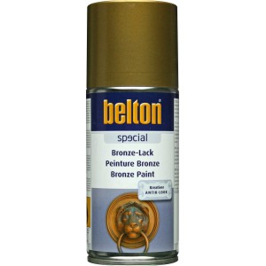Belton Special Bronze-Lack Spray Gold glänzend, 150 ml Dose für Antik-Look.